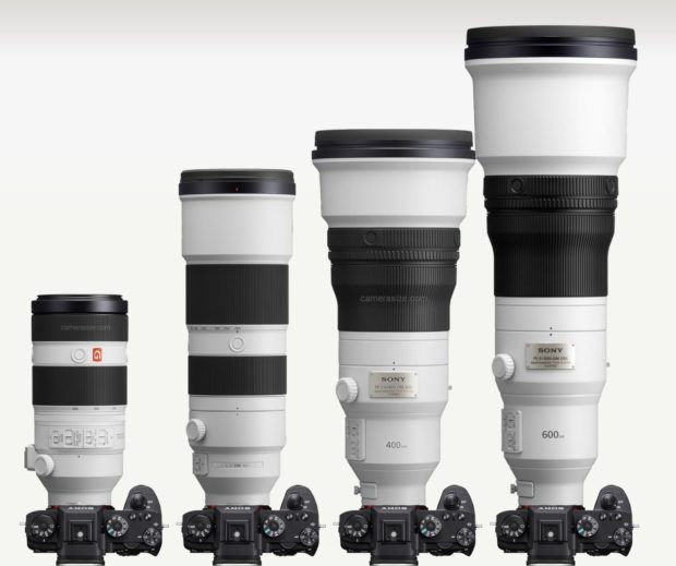 sony-fe-100-400mm-vs-200-600mm-vs-400mm-gm-vs-600mm-goss-lenses Sony Alfa En Yüksek Odak Uzaklığına Sahip Lensler: Karşılaştırma 